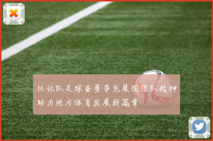 怀化队足球奋勇争先展现团队精神助力地方体育发展新篇章